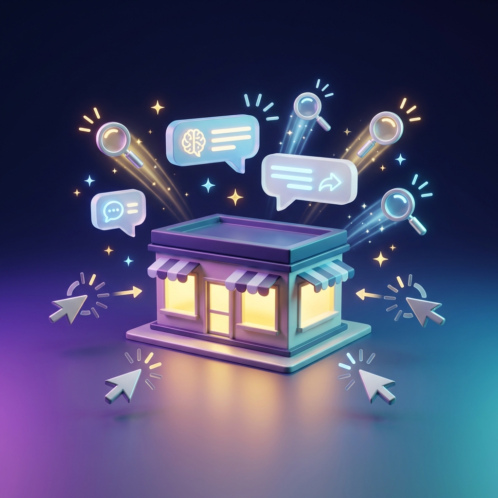 Business being discovered by AI assistants